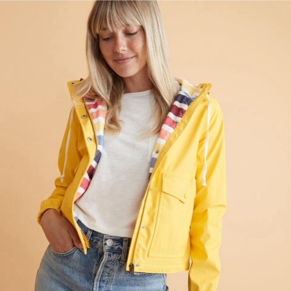 Marine Layer Rubber Duckie Raincoat Jacket